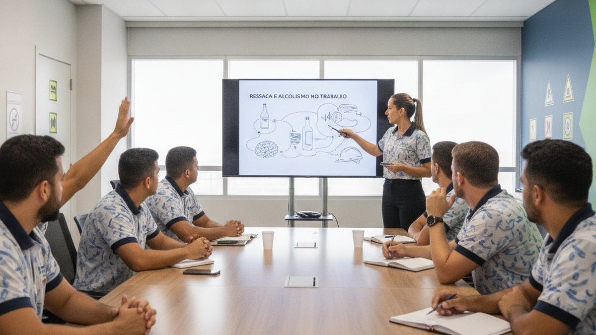 Ressaca e Uso Problematico de Substancias no Trabalho: Impactos e Prevenção na SST
